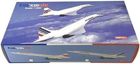 MOOKEENONE 1:200 Brit F-BVFB Concorde Modell Modell Szimuláció Légi jármű Repülési Modell Modell Készletek Gyűjtemény, valamint Ajándék