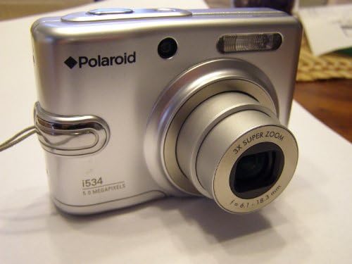 Polaroid i534 5 MEGAPIXELES Digitális Fényképezőgép Ezüst