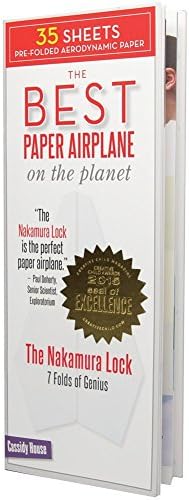 A Legjobb Papír Repülőgép a földön: A Nakamura Lock - Papír Repülőgép, Hogy a Könyv 35 Papír Lap által Cassidy Labs
