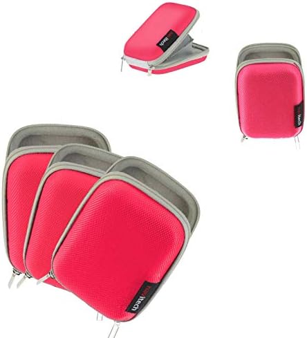 Navitech Rózsaszín Víz-Ellenálló Kemény Digitális Műszerfal Fényképezőgép burkolata Kompatibilis A Garmin Dashcam Mini
