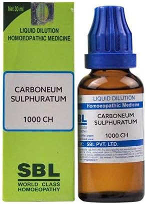 SBL Carboneum Sulphuratum Hígítási 1000 CH (30 ml)