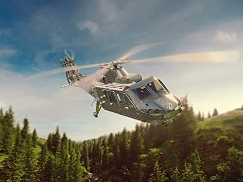 FÉM-IDŐ Emelő Szellem 3D-Fém Mechanikus Helikopter Modell-Készlet | Egyedi Szél-Fel Mozgó Mechanizmus | Rozsdamentes Acél DIY Építési