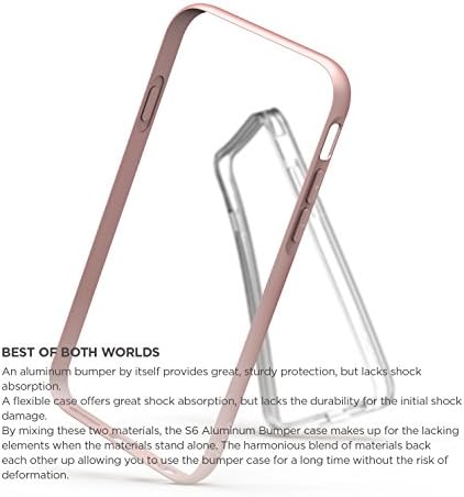 iPhone 6-OS Plusz az Esetben, elago® S6+ Eloxált Alumínium Bumper tok Az iPhone 6-OS Plusz csak (5.5 hüvelykes) - környezetbarát