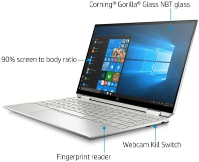 HP Spectre x360 2 az 1-ben 13.3 4K Ultra HD Érintőképernyős Notebook - Intel Core i5 - 8 GB Memória, 256 gb-os SSD - Természetes