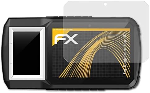 atFoliX képernyővédő fólia Kompatibilis Coppernic Fap 50 Képernyő Védelem Film, Anti-Reflective, valamint Sokk-Elnyelő FX Védő Fólia