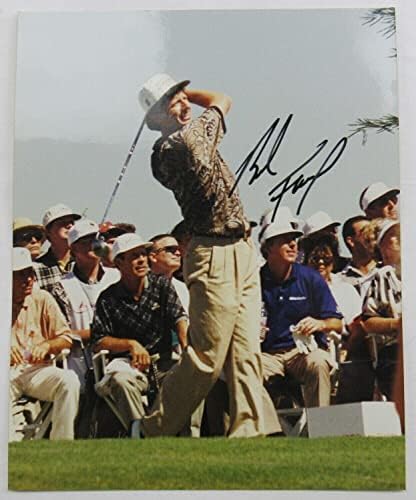 Brad Faxon Aláírt Automatikus Aláírást 8x10 Fotó - Dedikált Golf Fotók
