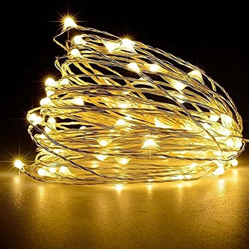 ! Értékesítési Karácsonyt ! LED String Fények, 5M / 16.5 Ft 50 LED 1 Csomag Réz Drót Tündér Világítás Beltéri, Kert, Hálószoba