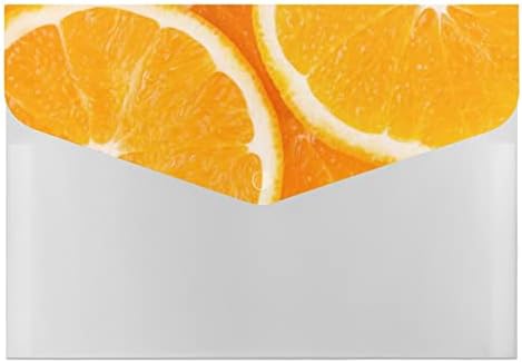 Narancs Szeletek Színes Műanyag Fájl Mappa, 6 Zsebbel Szervező Harmonika Jogosultja Dokumentumot az Otthoni Iroda