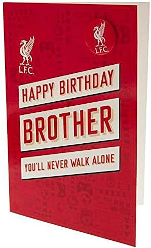 A Liverpool FC Bátyám Születésnapja Kártya