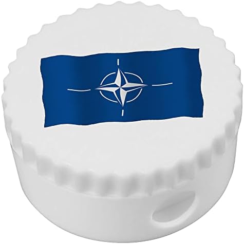 Azeeda 'Hullámzó Zászló a NATO' Kompakt ceruzahegyező (PS00031213)