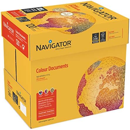 Navigátor A4, 120 g Színes Dokumentum (Csomag 8 Fél Csomag)