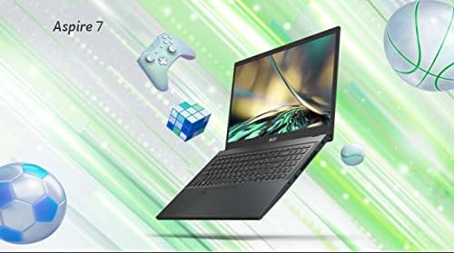Acer Aspire 7 15.6 FHD IPS Slim Laptop, Intel 10-Core i7-12650H Intel UHD Grafika Háttérvilágítású Keybaord Thunderbolt 4 Wi-Fi 6