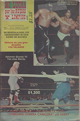 Mi Lucha por los Rudos y Limpios No. 07 (1990) spanyol nyelv csak