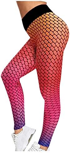 Sellő Leggings Plus Size Sztreccs Leggings 3D Nyomtatott Puha Jóga Nadrág Szilárd Legging a Nők