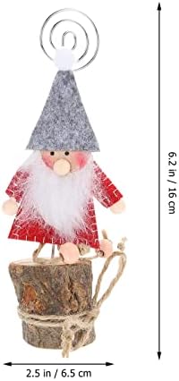 ABOOFAN 2 Db Karácsonyi Hely Kártya Neve Hely Kártya Tartóját Karácsonyi Asztali Dísz Tábla Név Jogosultja Birtokosai Gnome Mikulás