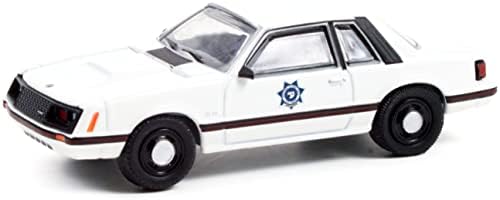 1982 SSP Fehér Arizona a közbiztonsági hivatal Hot Pursuit Sorozat 39 1/64 Fröccsöntött Modell Autó a zöld fény Egy 42970