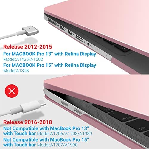 IBENZER Kompatibilis MacBook Pro 13 Hüvelykes Esetben 2015 2014 2013 vége 2012 A1502 A1425, Kemény Héj Esetében Táska & Billentyűzet