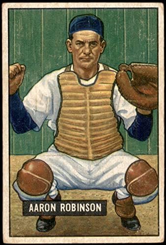 1951 Bowman 142 Aaron Robinson Detroit Tigers (Baseball Kártya) VG Tigrisek