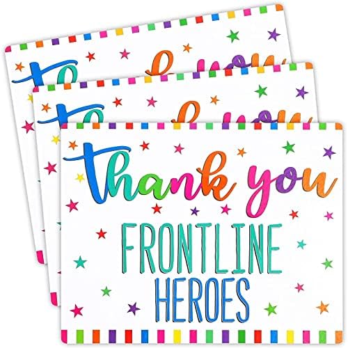Köszönöm Frontline Hősök Tábla, Öntapadó (11.5 x 9, 3 Csomag)