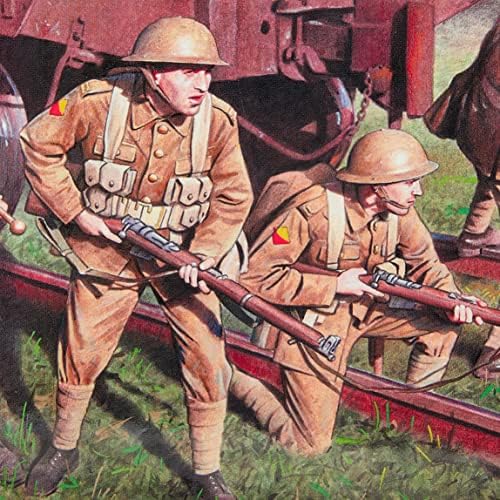 ICM Modellek Brit Gyalogság 1917-1918 Épület Készlet