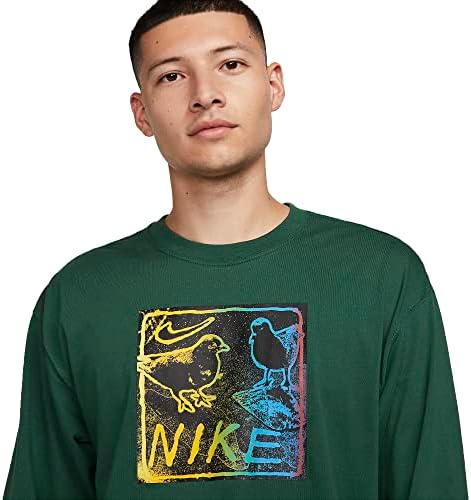 Nike SB Nyomtatott Grafikai Férfi Hosszú Ujjú Skate T-Shirt