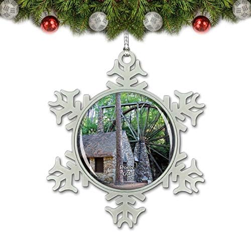 Umsufa Róma Berry Egyetem Georgia, USA Karácsonyi Dísz Fa Dekorációs Kristály Fém Souvenir Ajándék
