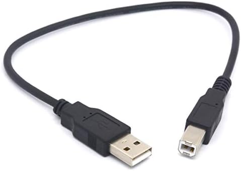 OpenII Rövid USB Nyomtató Kábel, USB 2.0 EGY Férfi B Férfi Szkenner Kábel HP, Ágyú, Testvér, Xerox, Samsung, illetve Több (20cm)