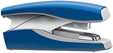 Leitz Softpress NeXXt Sorozat 56030035 Lapos Fém Tűzőgép, 30 Lap, Ergonomikus Forma, Beleértve a Staples Kék