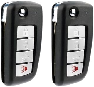 Flip-Kulcsnélküli Bejegyzés Távoli Indítás Flip Kulcs 4btn Fob Nissan Infiniti (KBRASTU15, CWTWB1U758)