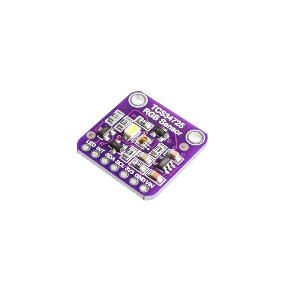 TCS34725 Alacsony fogyasztású IR Blokkoló Szűrőt RGB Világos Színű Érzékelő Felismerés DIY Kit Elektronikus PCB-Testület az Arduino Programozható