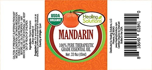 Gyógyító Megoldások 10ml Olaj - Mandarin illóolaj - 0.33 Folyadék Uncia