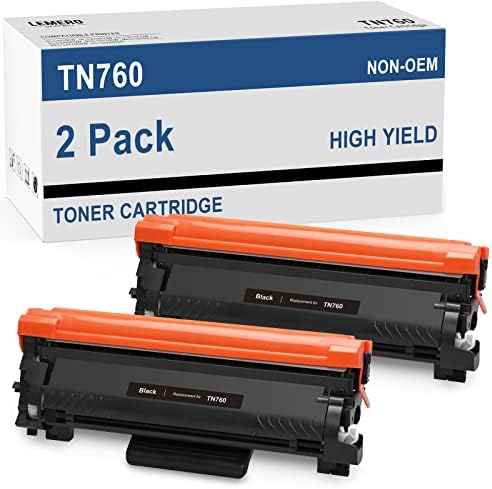 TN760 LemeroUexpect Kompatibilis Toner Patron Csere Testvér TN760 TN-760/TN-730 Fekete Nagy kapacitású Toner TN730 a HL-L2350DW