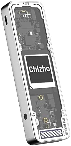 Chizha Hordozható NVME M. 2 Burkolat 10s áramkimaradás Védelme (Ezüst)