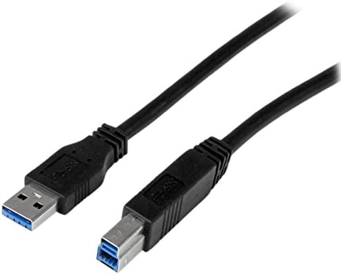 StarTech.com Átlátszó USB 2.0 Kábel - A-B - USB kábel - USB (M) - USB B Típusú (M) - USB 2.0 - 6 ft - öntött - átlátszó (USB2HAB6T)