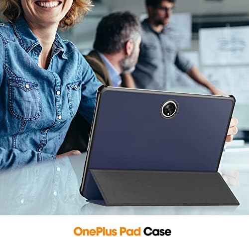 Tablet védőtok tok Szuper Pad 11.6 inch 2023 Tri-Fold Smart Tablet Esetben Nehéz PC Vissza Héj Vékony Esetben Multi - Betekintési