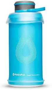 Hydrapak Rejtekhely - Összecsukható BPA & PVC-Mentes Túrázás, Hátizsákkal vizes Palack