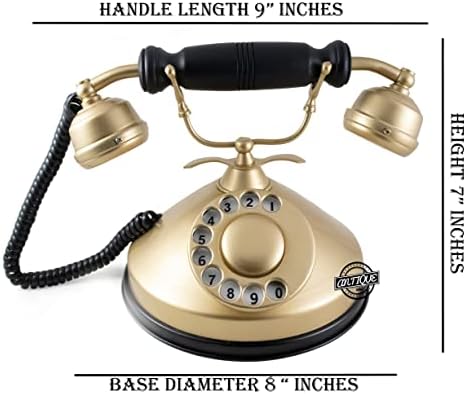 Évjárat Vezetékes Telefon Nem Működik Tárcsa Antik Befejezni Táblázat Telefon Klasszikus Lakberendezés Ajándék 2023