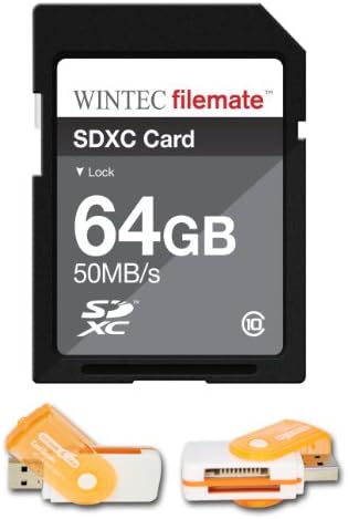 64GB Class 10 SDXC Nagy Sebességű Memóriakártya 50MB/Sec. A Panasonic DMC-GH2K Sorozat DMC-LX5 Sorozat Kamerák. Tökéletes nagysebességű