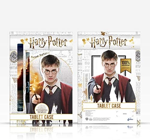 Fejét az Esetben Minták Hivatalosan Engedélyezett Harry Potter Hufflepuff ereklyékhez II Bőr Könyv Tárca burkolata Kompatibilis Apple iPad
