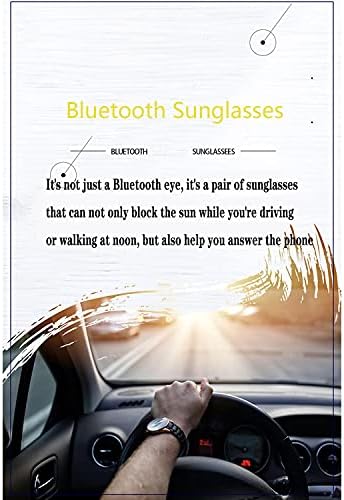IVY Okos Szemüveg,Bluetooth, Vezeték nélküli Audio Napszemüveg Nyitott Fejhallgató & kihangosított Hívás - Szürke