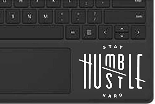 Maradj Szerény Hustle Nehéz Matrica Laptop, Autó Ablak (3.3 cm, Fehér)
