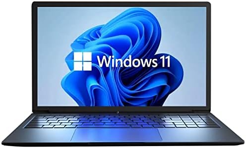 KOOSMILE Windows 11 Laptopok, 15.6¡±FHD IPS Hordozható Monitor, Notebook PC-n, Második Kiterjesztése Képernyő Mobil Elektronika,