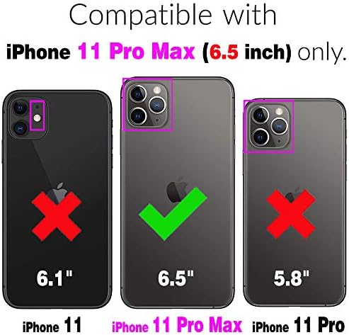 Furiet Telefon tok iPhone 11 Pro Max 6.5 Tárca Fedezi a Hitelkártya Birtokos Stand Flip Táska Masszív Slot Mobil Tartozékok Fedezni