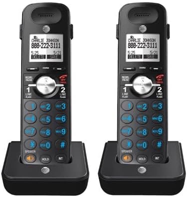 Az AT&T TL88002 (Fekete) Tartozék Vezeték nélküli Készülék az AT&T TL88102, illetve az AT&T TL88202 Bővíthető a Telefon Rendszerek - 2