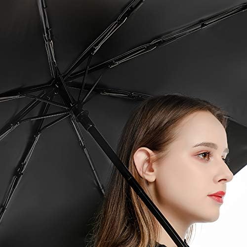 Hópihe Karácsony Utazási Esernyő Szélálló 3 Redők Auto Nyitva Közel Összecsukható Esernyő a Férfiak Nők