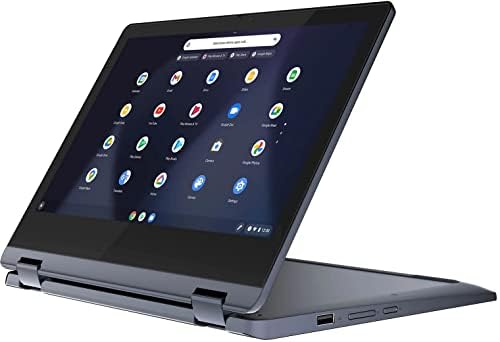 Lenovo Chromebook Flex 3 2-az-1-11.6 HD Érintőképernyős Laptop, MediaTek MT8183, 4GB RAM, 128GB Tárolás(64 gb-os eMMC+MTC 64 gb-os