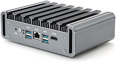 Tűzfal Hardver, OPNsense, VPN, Hálózati Biztonsági Berendezés, Router, PC, Intel Celeron 5205U, RS36, AES-NI/6 x Nic/4USB3.0/COM/HDMI/ventilátor