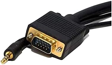 C&E 6 Méter, VGA Férfi-Nő, Hosszabbító Kábel ferritek alkalmazhatók Fekete, CNE62140