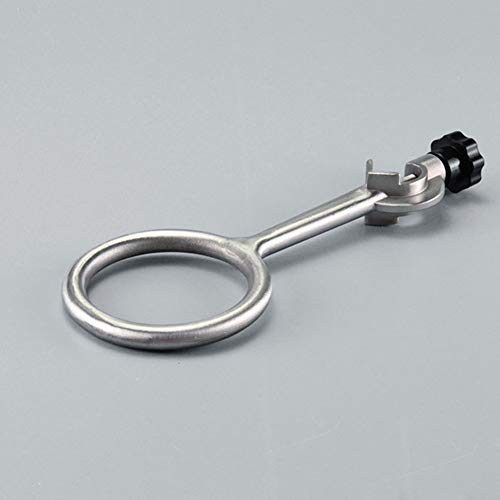 Adamas-Béta Labor Támogatás Gyűrű Fogó Zárt Rozsdamentes Acél Támogatás Gyűrű Főnök Fejét, 2 inch