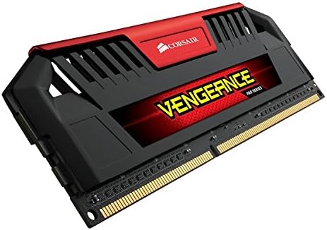 Corsair Vengeance Pro Series - 16 GB (2 x 8GB) DDR3 1866 mhz-es DRAM C9 Memória Kit (CMY16GX3M2A1866C9R)(Piros)